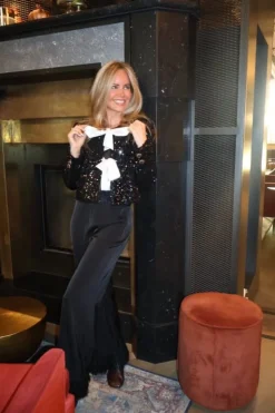 Darling Bow jacket (sequins)