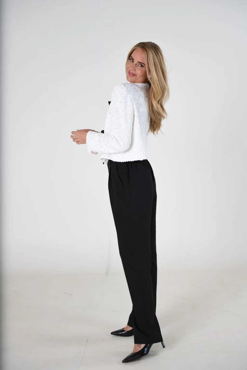 Darling Bow jacket (sequins)