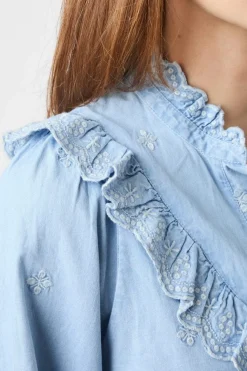 Degas Denim Blouse 166229