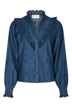 Degas Denim Blouse 166229