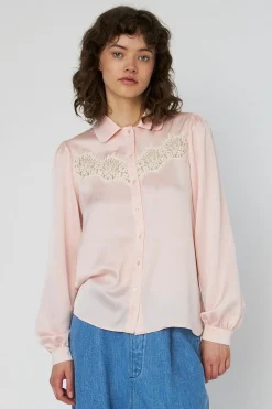 Delicate Lace Shirtcp54-2308