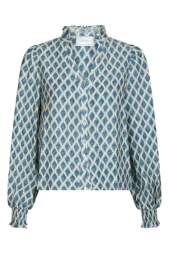 Delsie Print Blouse 166222