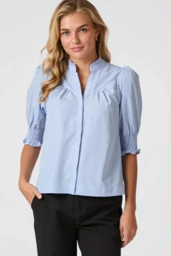 Diana B Stripe Stone Blouse 164327