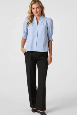 Diana B Stripe Stone Blouse 164327