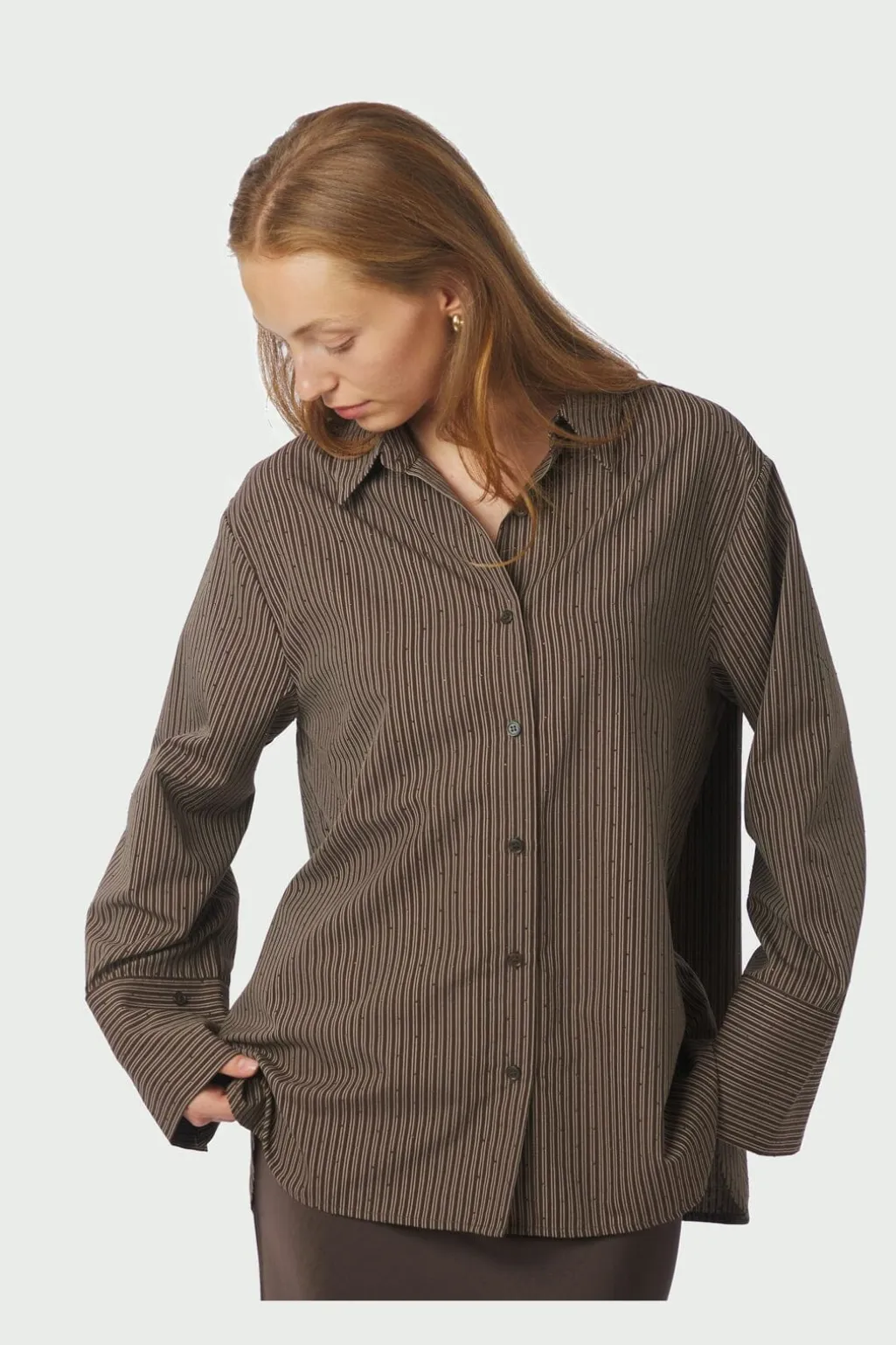 Dita Striped Line Shirt 166888