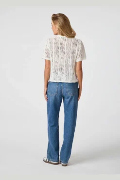 Ellen Crochet Knit Cardigan 161641