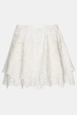 Ellinoric Lace Mini Skirt
