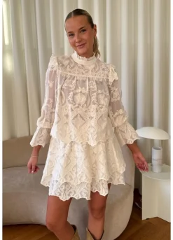 Ellinoric Lace Mini Skirt