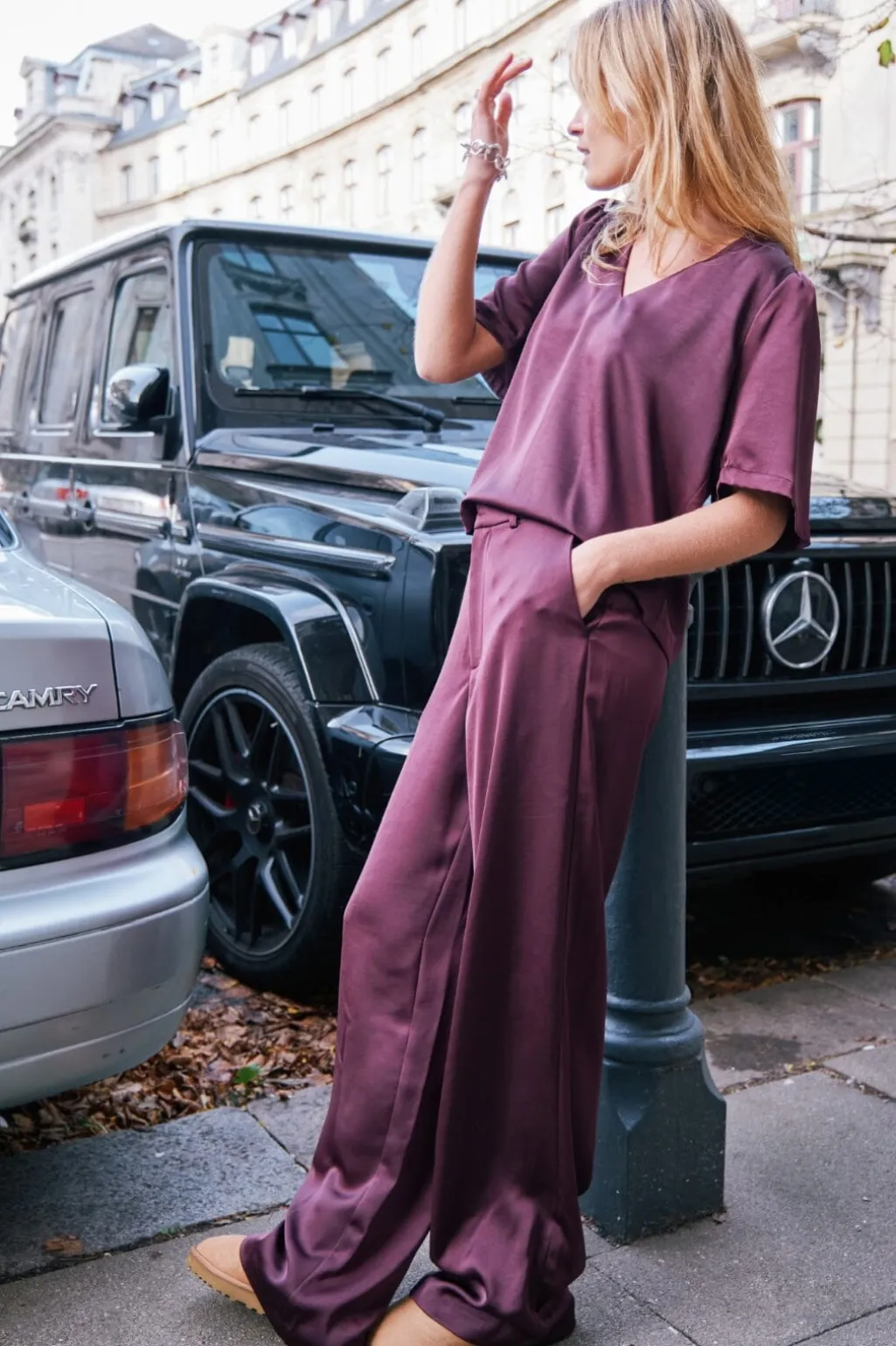 Emmett Heavy Sateen Pants 164136