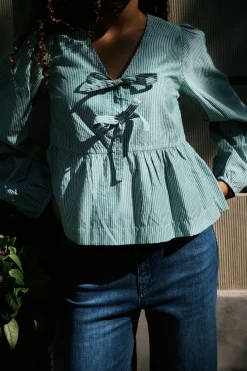 Esmée Small Stripe Blouse