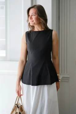 Esteves Poplin Top 165379