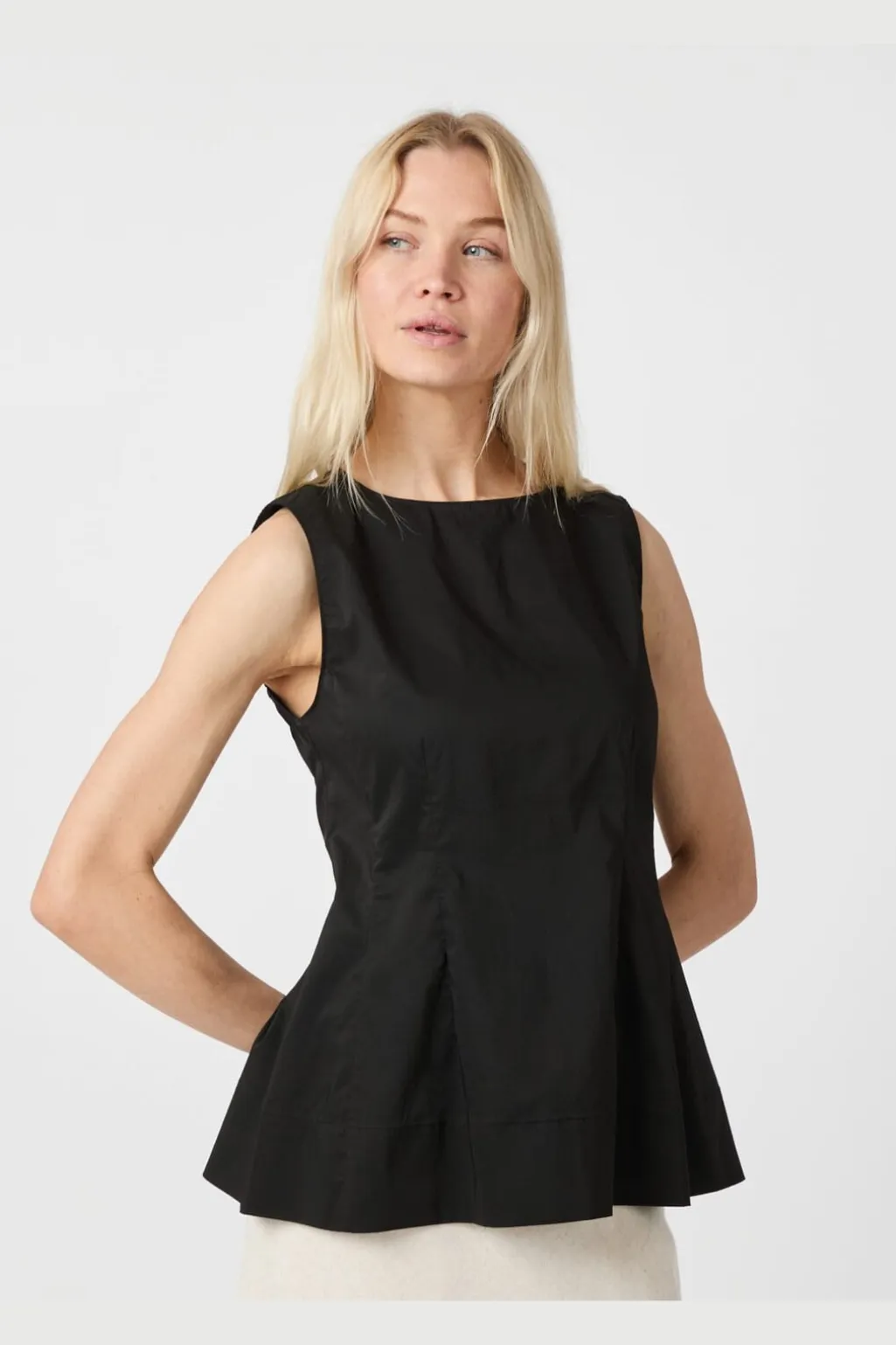 Esteves Poplin Top 165379