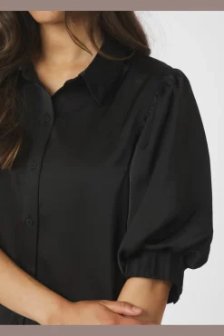 Etta Heavy Sateen Shirt 167036