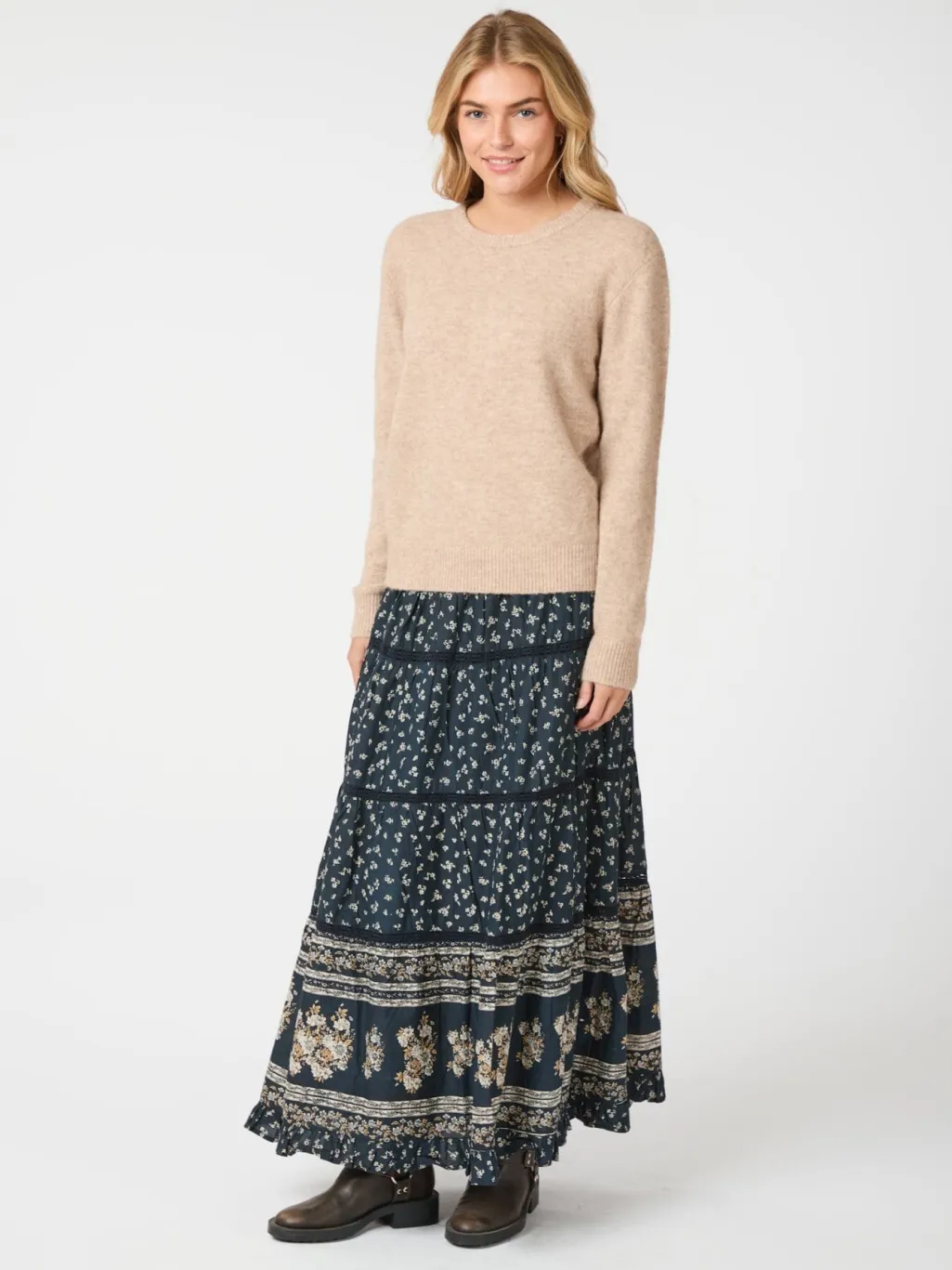 Felicia Mini Border Skirt 162569