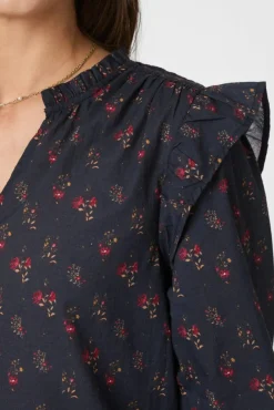 Filja Fine Print Blouse 166551