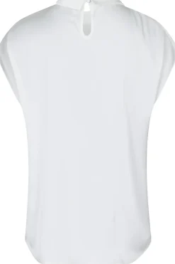 Fleur Drapy Satin Blouse