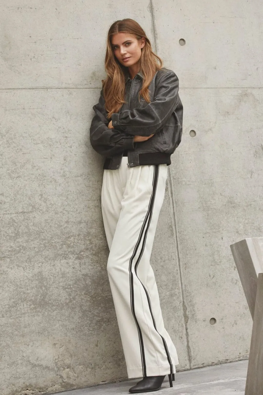 Floydcc Leather Bomber 40008