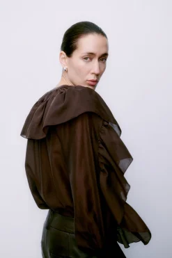 Fria Frill Blouse 60121