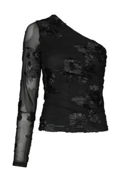 Friana Big Flower Mesh Blouse 167272