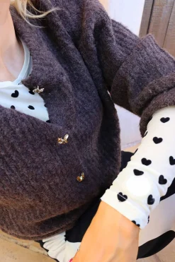 Fro O-Neck Cardigan 22260