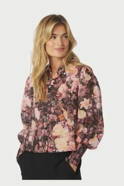 Gilda Big Flower Blouse 166925