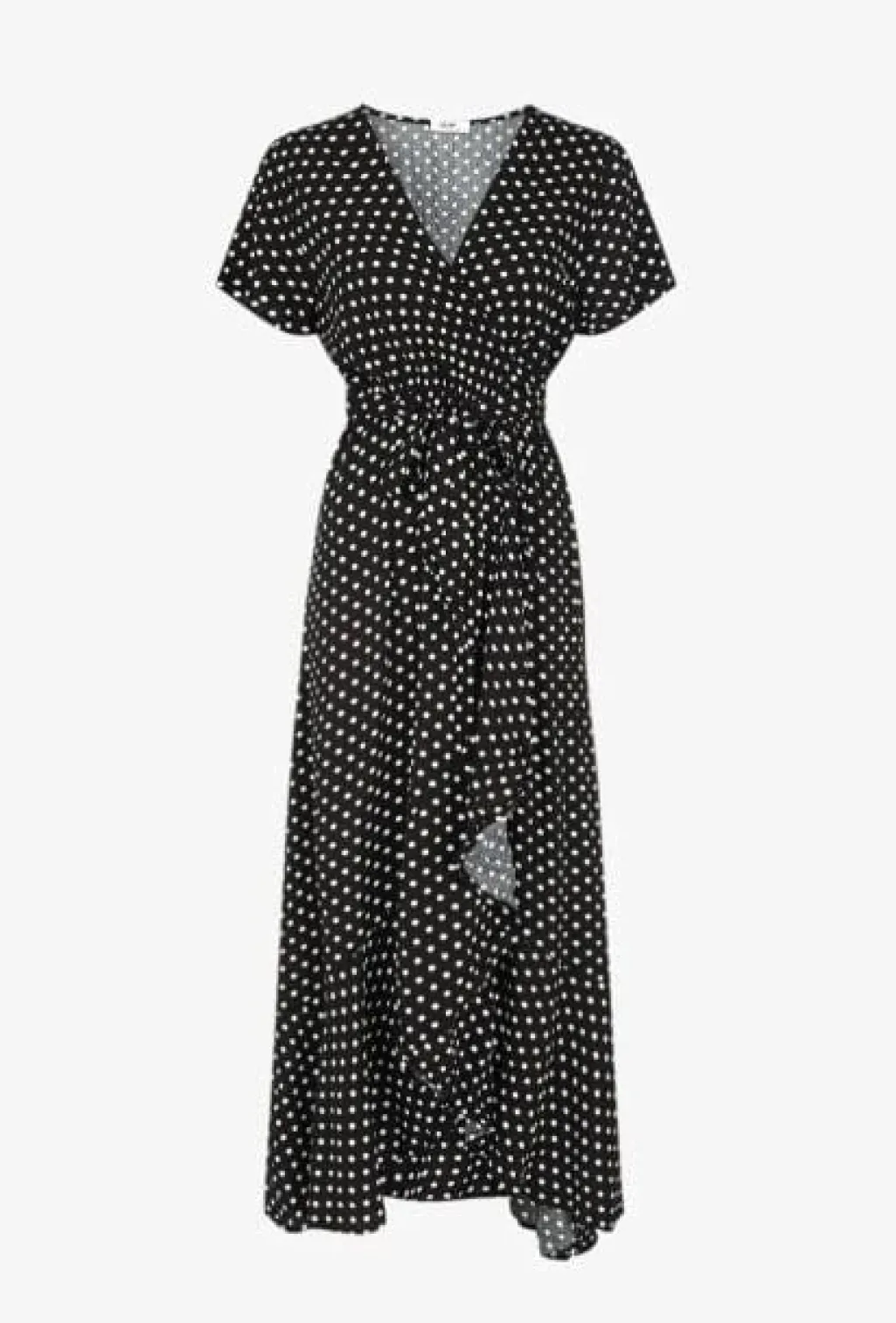 Ginevra Dot Wrap Dress