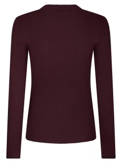 Gold Button Knit Blouse 160471