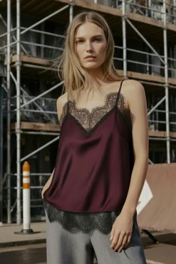 Hdmadeline Satin Strap Top 32000050