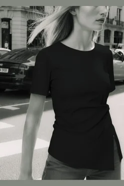 Hdmadison Draped Ss Tee 32000038