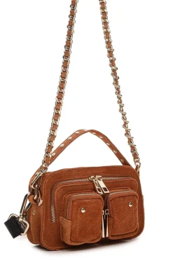 Helena Chain Suede W. Gold 71448456