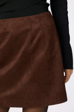 Hemie Imitated Suede Skirt 165112