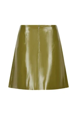 Hemie Patent Skirt 164659