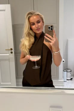 Hollyic Wrap Top A2553