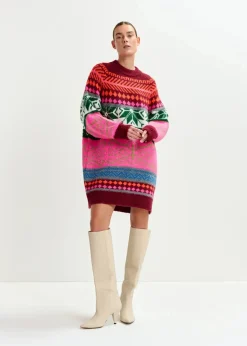 Icon Jacquard Knit Dressicon