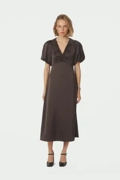 Illana Heavy Sateen Dress 162521