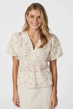 Irina Print Blouse 165967