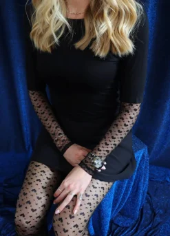 Isa Ls Lace Sleeve Blouse 21348