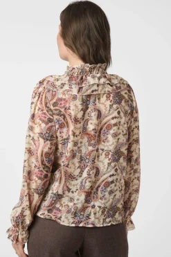 Ivey Art Paisely Blouse 166688
