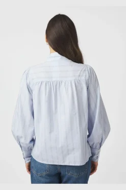 Jaz Bow Stripe Blouse 166718