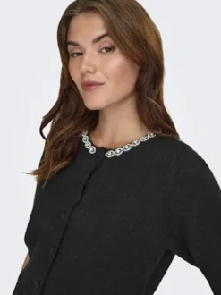 Jdyalva Life 2/4 Embel Cardigan Knt