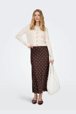 Jdyhailey Satin Midi Skirt
