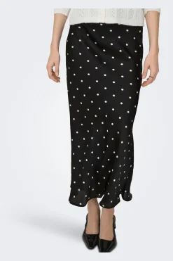 Jdyhailey Satin Midi Skirt