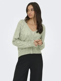 Jdyletty L/S V-Neck Struc Cardi Knt