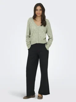 Jdyletty L/S V-Neck Struc Cardi Knt