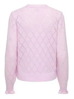 Jdyletty L/S V-Neck Struc Cardi Knt