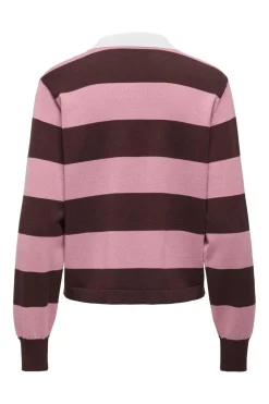 Jdynaima L/S Polo Pullover Knt