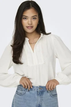 Jdyrachel Life L/S Pintuck Top