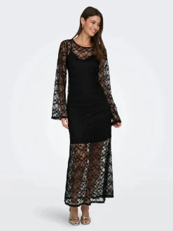 Jdysilvia L/S Lace Maxi Dress