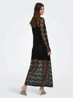 Jdysilvia L/S Lace Maxi Dress