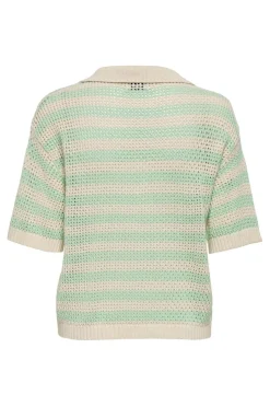 Jdytikka S/S Polo Pullover Knt